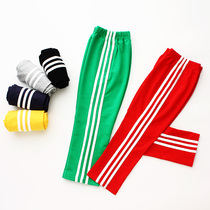 RainbowBus Summer and autumn Mens and womens childrens childrens clothing Student pants Trousers Casual pants Sports pants Spring and autumn 3369