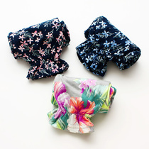 Rainbow Bus summer daughter childrens wear thin cotton lantern ankle-length pants anti mosquito pants air conditioning pants home pants 3339