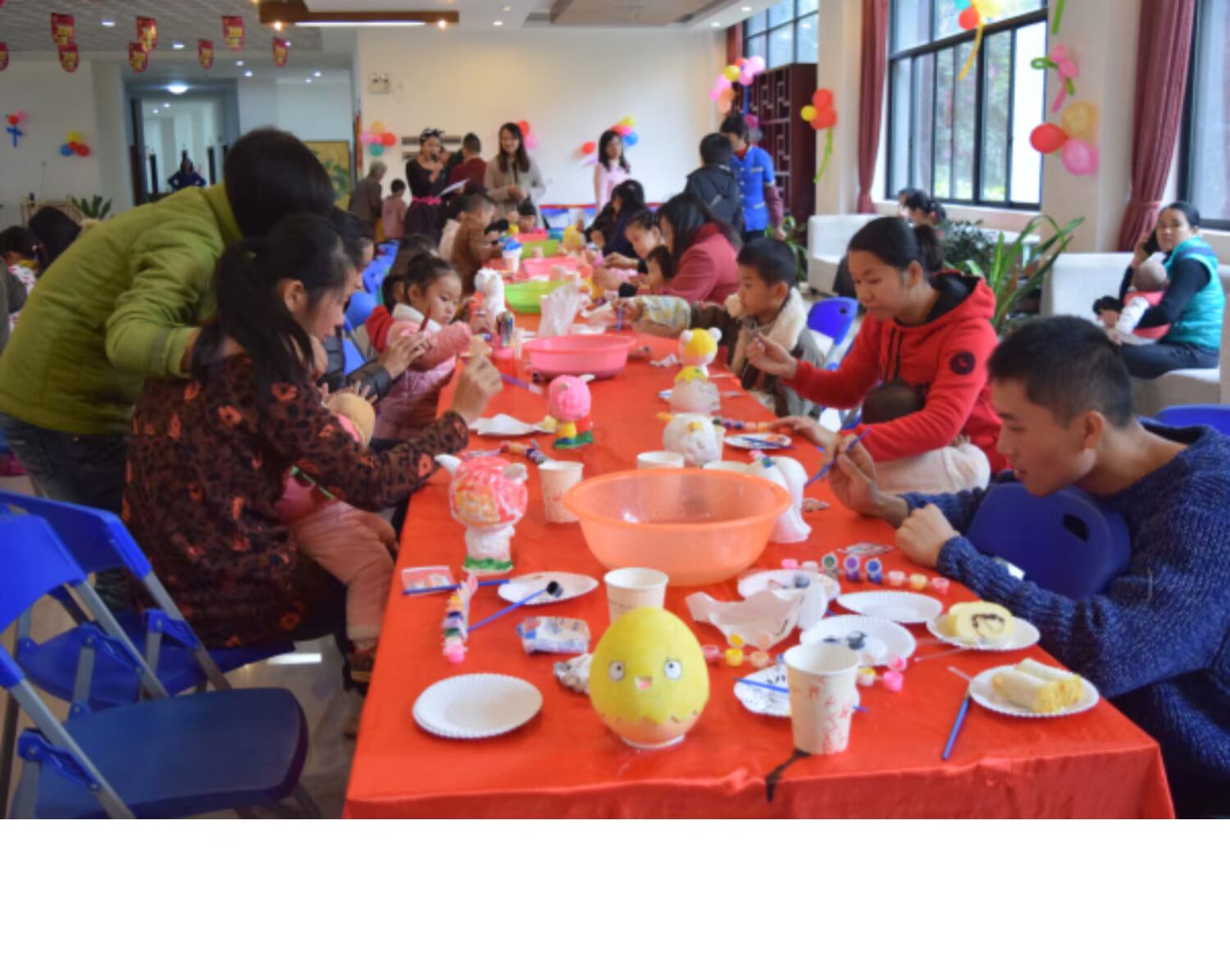 Chợ đêm công viên gian hàng vuông không xấu búp bê thạch cao sơn gốm trắng trống người mới gói đồ chơi trẻ em - Handmade / Creative DIY thiệp 20 10 handmade