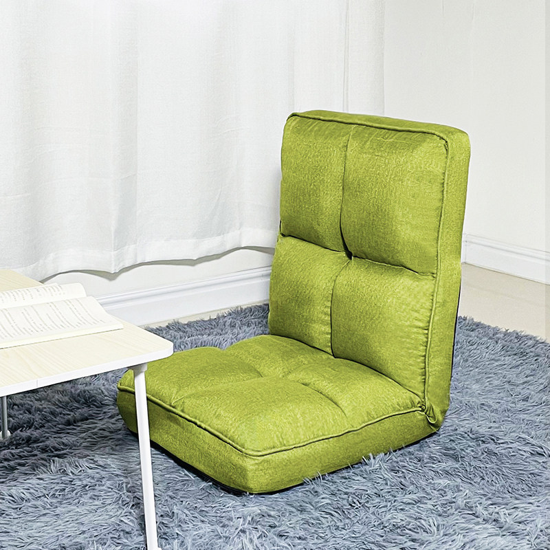 Lazy tatami sofa single leisure foldable bed dormitory computer bedroom balcony bay window back chair