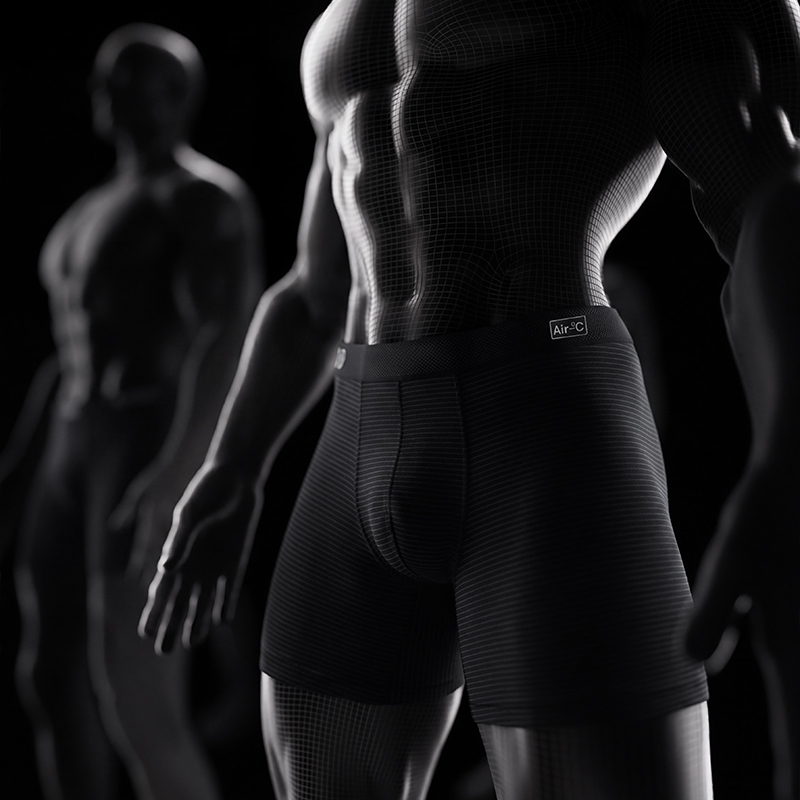 【Black Warrior Underwear】Dupont Lycra ® Men's Sports Underwear with Extended Anti-Chafing Legs, Quick-Drying and Breathable All Day Long 【Black Warrior Underwear】Dupont Lycra ® Men's Sports Underwear with Extended Anti-Chafing Legs, Quick-Drying and Breathable All Day Long
