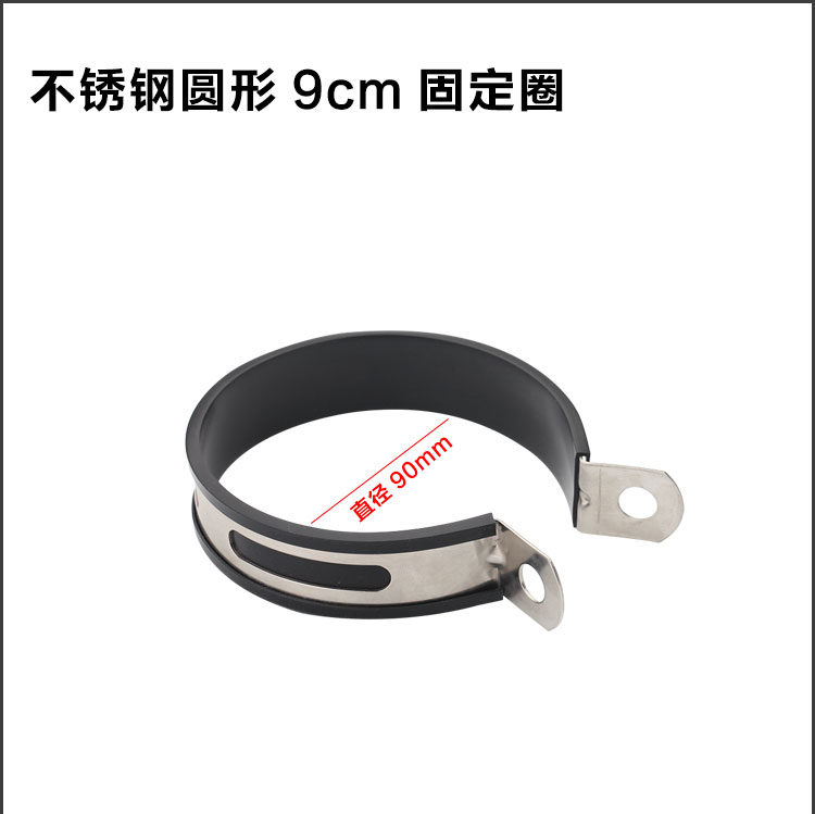 Ống xả xe máy Vòng lục giác kẹp vòng ống xả hình lục giác Ống thép không gỉ giữ lại bằng sợi carbon - Ống xả xe máy pô xe máy giảm thanh