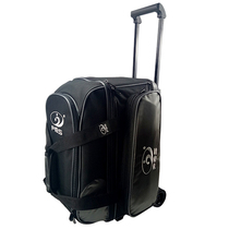 PBS 1680D standard double-ball tie rod bowling bag bowling bag two-ball bag two-ball bag Black Silver