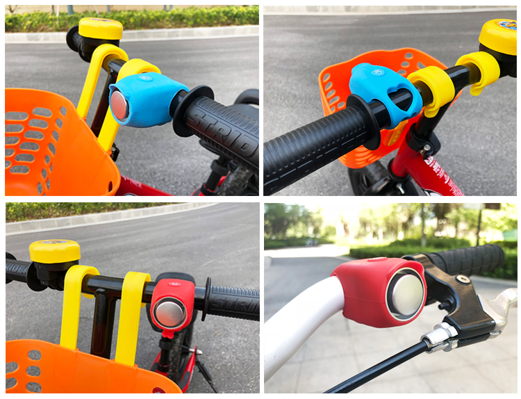 xe thăng bằng 3in1 Xe đạp điện còi trẻ em xe đạp chuông ba bánh xe cân bằng lớn tiếng còi điện tử núi xe đạp phụ kiện chuông - Smart Scooter xe điện ninebot