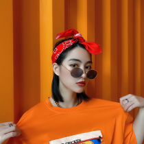 60 * 60CM cotton BANDANA thickened cashew flower headscarf super soft sports sweat absorption outdoor riding square scarf