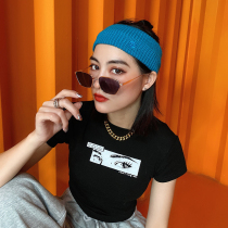 Hair band female Net red Korean wide-brimmed headgear autumn and winter tide knitted wool headband simple solid color wash face pressure hair head hoop