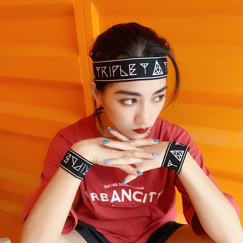 Thin sports wristband men's and women's basketball running sweat wiping sweat children adult wrist protector sleeve with scar covering jewelry