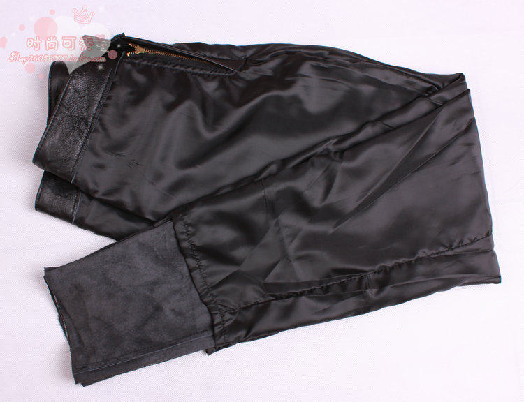 Pantalon cuir homme droit - Ref 1493039 Image 6