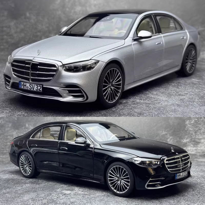 Norev 1:18 Mercedes-Benz S600 Amg W223 2021 Alloy Car Model