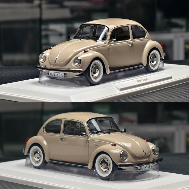 Norev 1:18 Volkswagen Beetle 1303m Colors 1973 Alloy Car Model Collectible Ornament