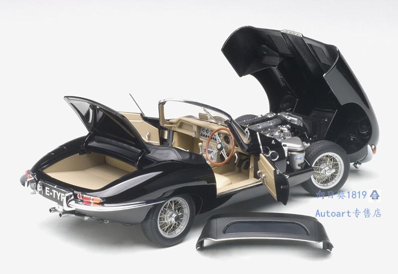 https://img.alicdn.com/imgextra/i3/570245842/TB20Z0.dNTI8KJjSspiXXbM4FXa_!!570245842.jpg 1:18車模 AUTOART 1/18 捷豹 JAGUAR E-TYPE I 3.8 敞篷合金汽車模型