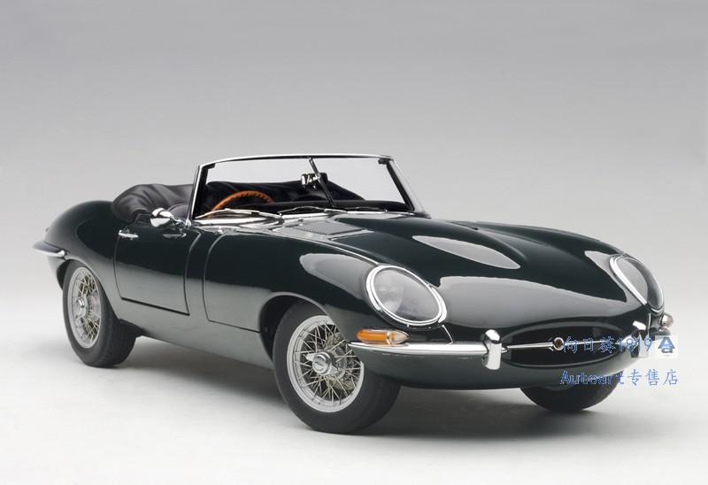 https://img.alicdn.com/imgextra/i3/570245842/TB2GwsRk.QIL1JjSZFhXXaDZFXa_!!570245842.jpg 1:18車模 AUTOART 1/18 捷豹 JAGUAR E-TYPE I 3.8 敞篷合金汽車模型