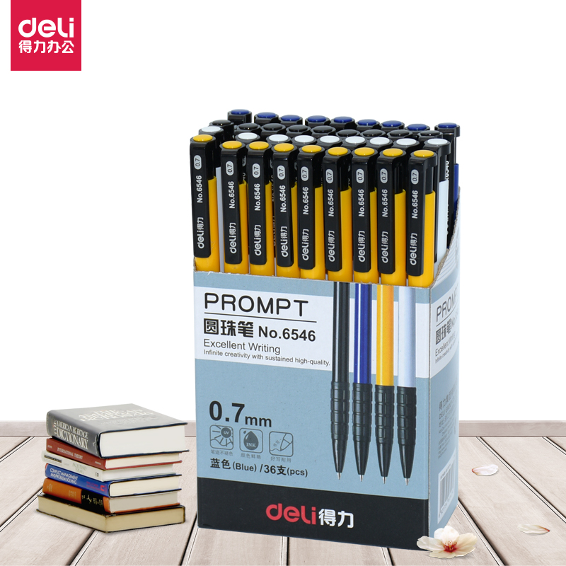 36 mounted right-hand ball pen black 6546 original bead pen blue oil pen by moving ball pen red pen wholesale