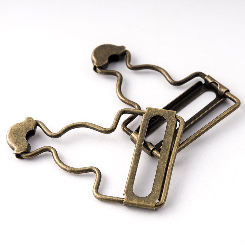 Baby bag pants buckle hook buckle accessories Denim sundress adjustment Metal gourd buckle clip day buckle