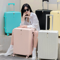New suitcase male and female Macaron durable travel box double closed dry and wet separation zipper pull box mute in the way