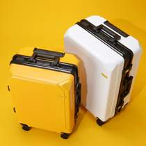 New suitcase male pull box female aluminum frame silent all - wheel 20 inch boarding box large capacity travel case