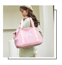 Travel bag bag bag female large capacity fitness pack short travel bag portable bag for production