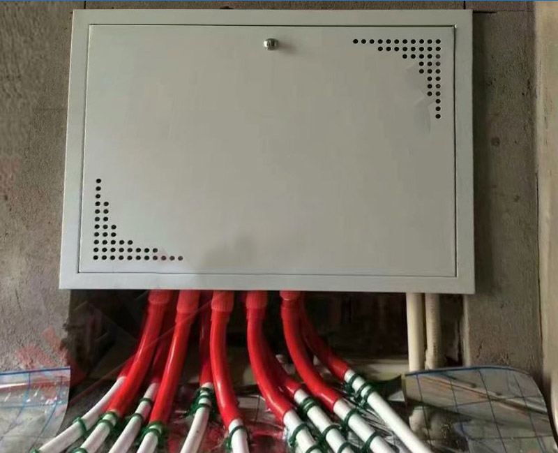 Heating accessories Detachable floor heating water separator box Floor heating water collector shielding box dark box