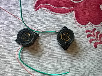 New Small Buzzer Doorbell Vacuum Tube Siren Music Promotion Electric Bell-Pan Warranty Double Line