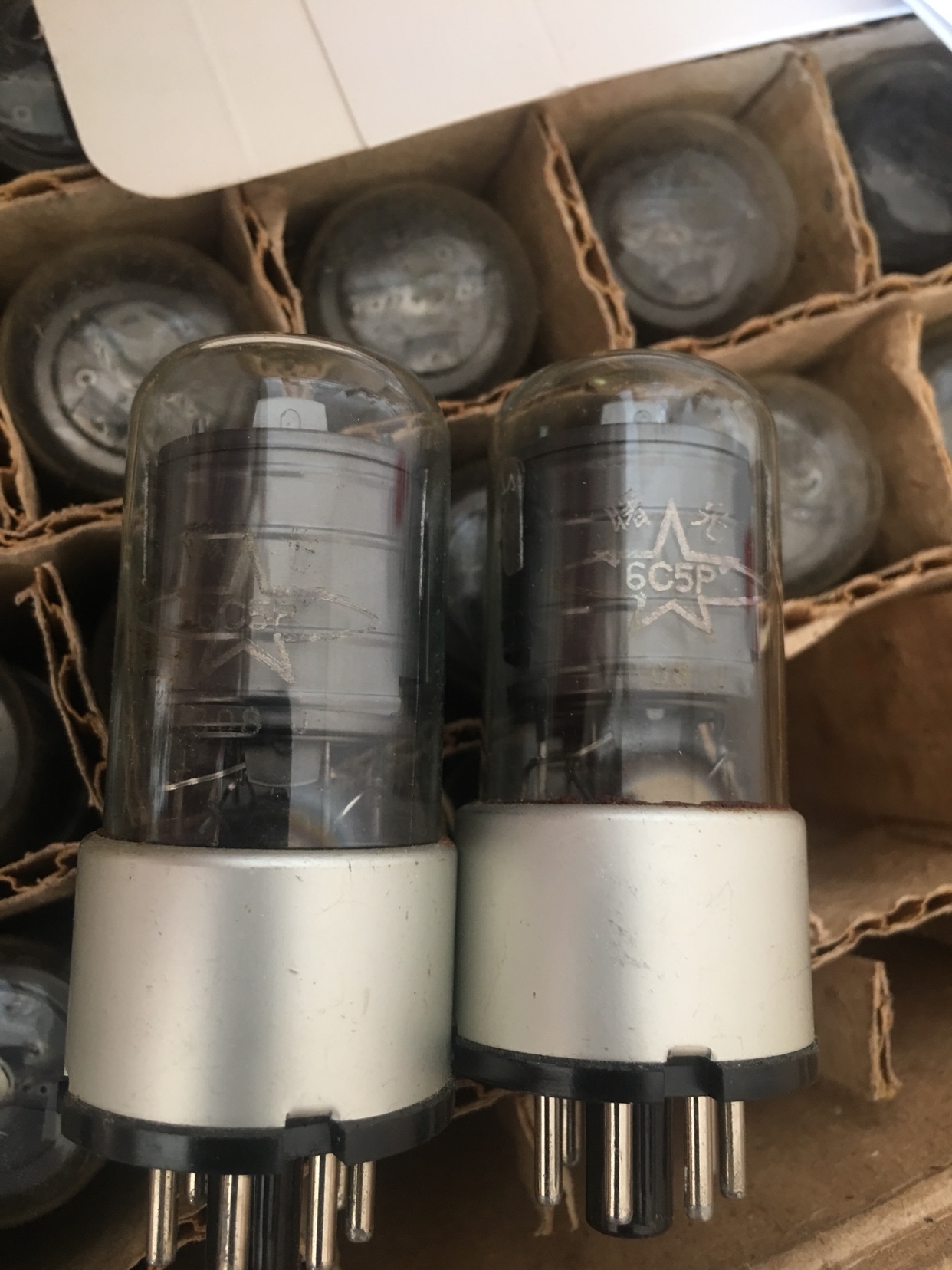Brand new Sugon 6C5P tube Replacement 6J5GT 6C5C L63 6J5 6C5GT 6C5C5 pairing