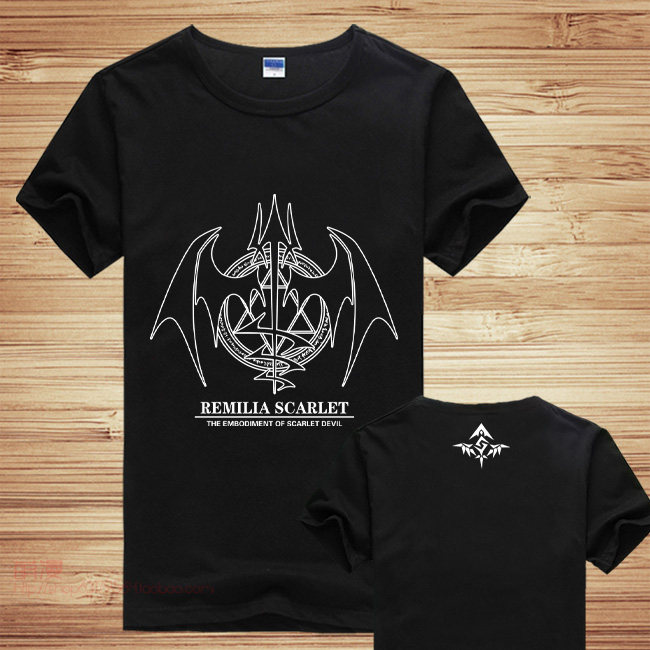 Anime oriental project peripheral short-sleeved T-shirt Sophomore Miss Misaki night Remi Fleandor dew clothes pure cotton