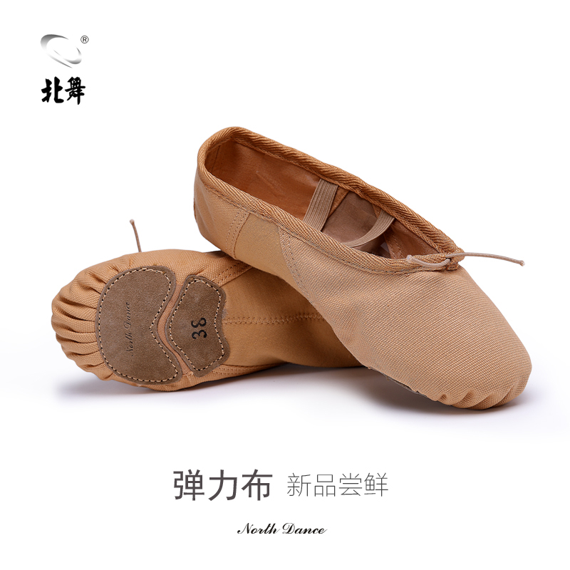 North Dance Librics Dance Shoe Adult Girls Soft Bottom Art Archaeological Pawn Dancing Camel male and female Chinese Ballet Dance Shoe