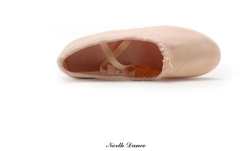 Giày khiêu vũ miền Bắc đôi giày màu hồng giày đế mềm Giày khiêu vũ giày tập giày ba lê yoga Giày khiêu vũ Latin nhạc jazz quốc gia - Khiêu vũ / Thể dục nhịp điệu / Thể dục dụng cụ giày tập nhảy hiện đại