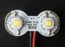 Shuyang sydz charging treasure LED lamp head assembly 3 7V lithium battery input 2 watts can be sold