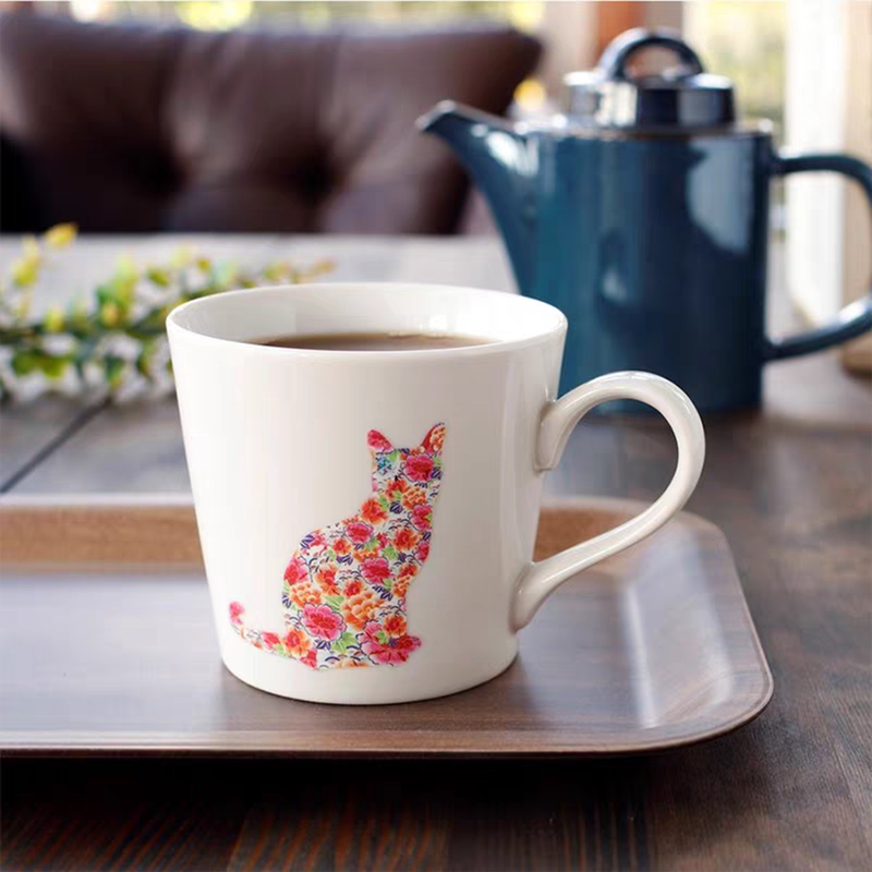 Japanese Imported Takagi Pottery Coffee Cup, Cat-Themed Color-Changing Mug, Creative Gift, Arita-Yaki Ceramics Japanese Imported Takagi Pottery Coffee Cup, Cat-Themed Color-Changing Mug, Creative Gift, Arita-Yaki Ceramics