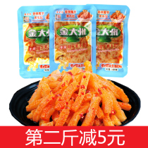 Jindaizhou Spicy Snacks Konjac Shuangsu Mao Tai 500g net red snack food snacks spicy strips