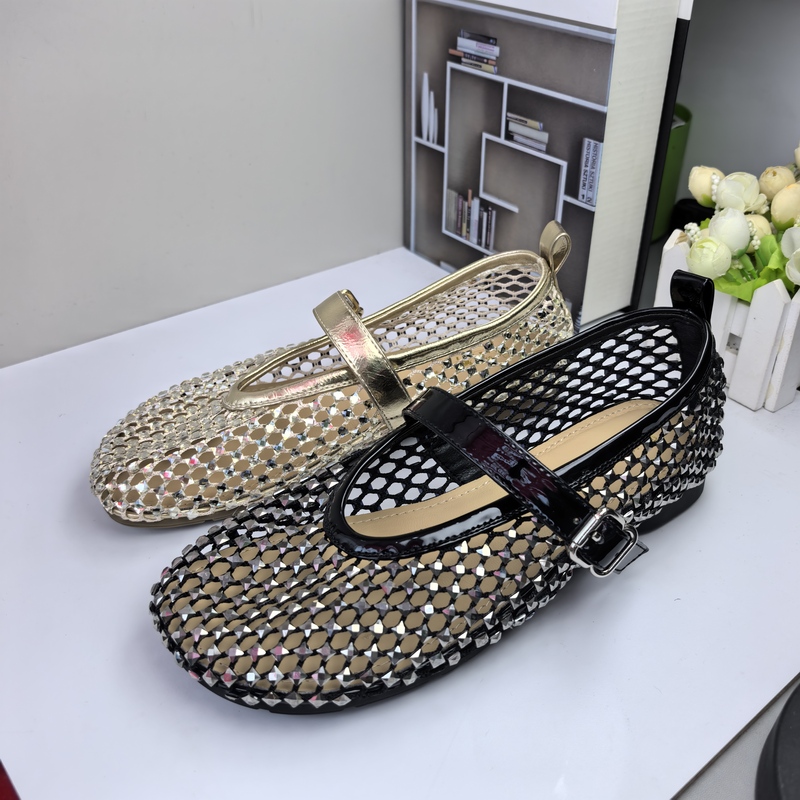 Bethel 29866-51 New Summer Style Hollow Mesh Mary Jane Shoes for Women with One-Strap Buckle and Low Heel Fishnet Shoes Bethel 29866-51 New Summer Style Hollow Mesh Mary Jane Shoes for Women with One-Strap Buckle and Low Heel Fishnet Shoes