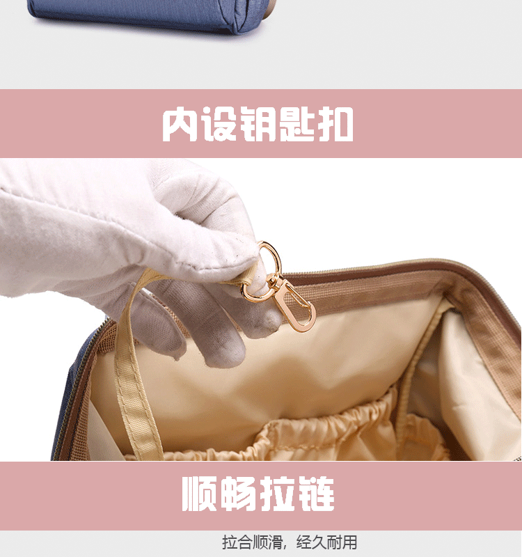 Túi đựng đồ đa năng có chức năng lớn chống thấm nước ra ba lô thời trang nhẹ xách tay mẹ và túi mẹ túi bỉm sữa xịn