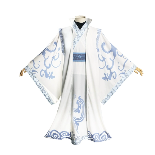 Демон нецхи приходит в мир Ao Bing Cos Coling Lotus Cakes Тот и тот же стиль одежды Wig Dragon Horn Har