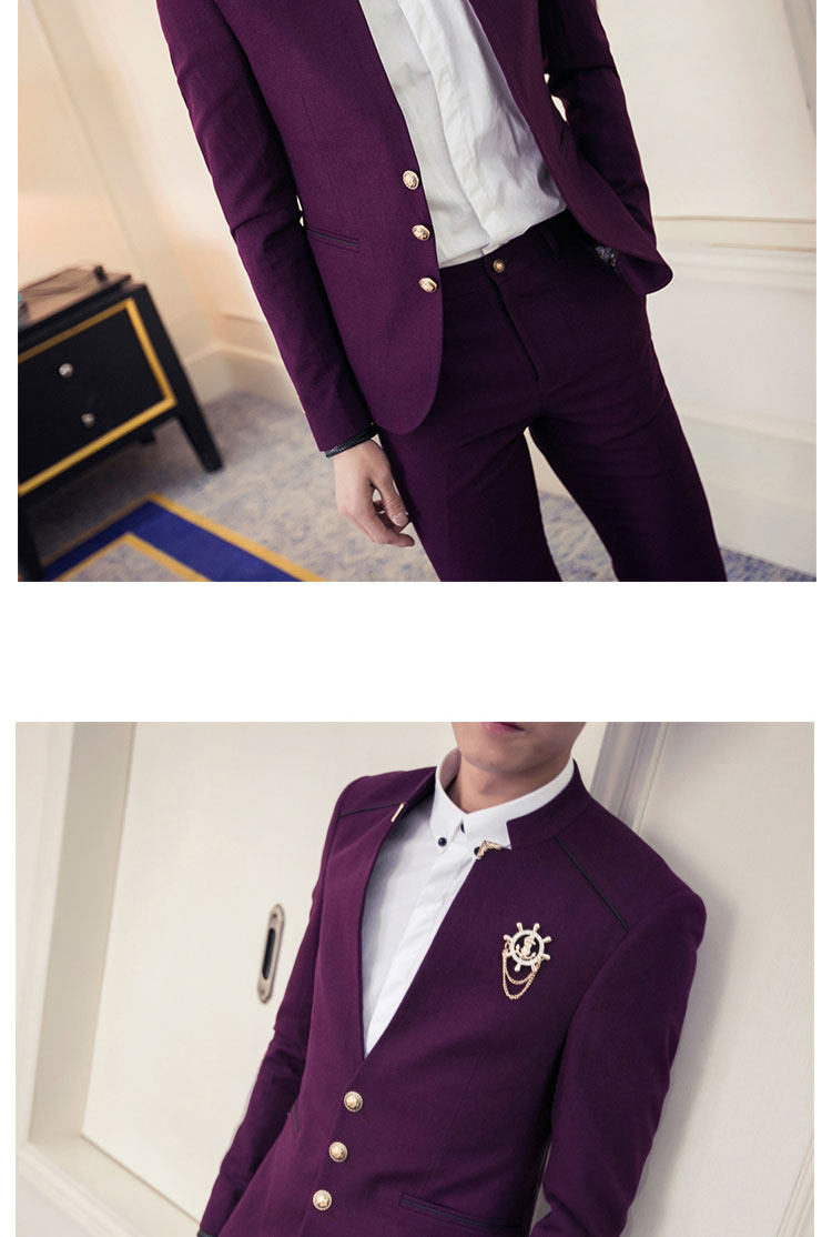 Costume homme en polyester pour automne - Ref 1553811 Image 12