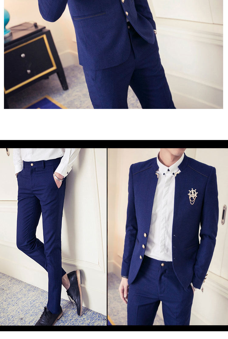 Costume homme en polyester pour automne - Ref 1553811 Image 10