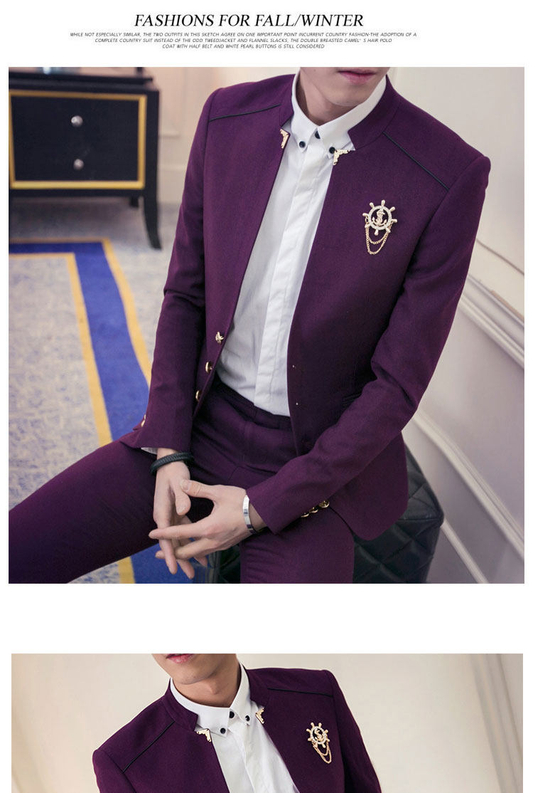 Costume homme en polyester pour automne - Ref 1553811 Image 11