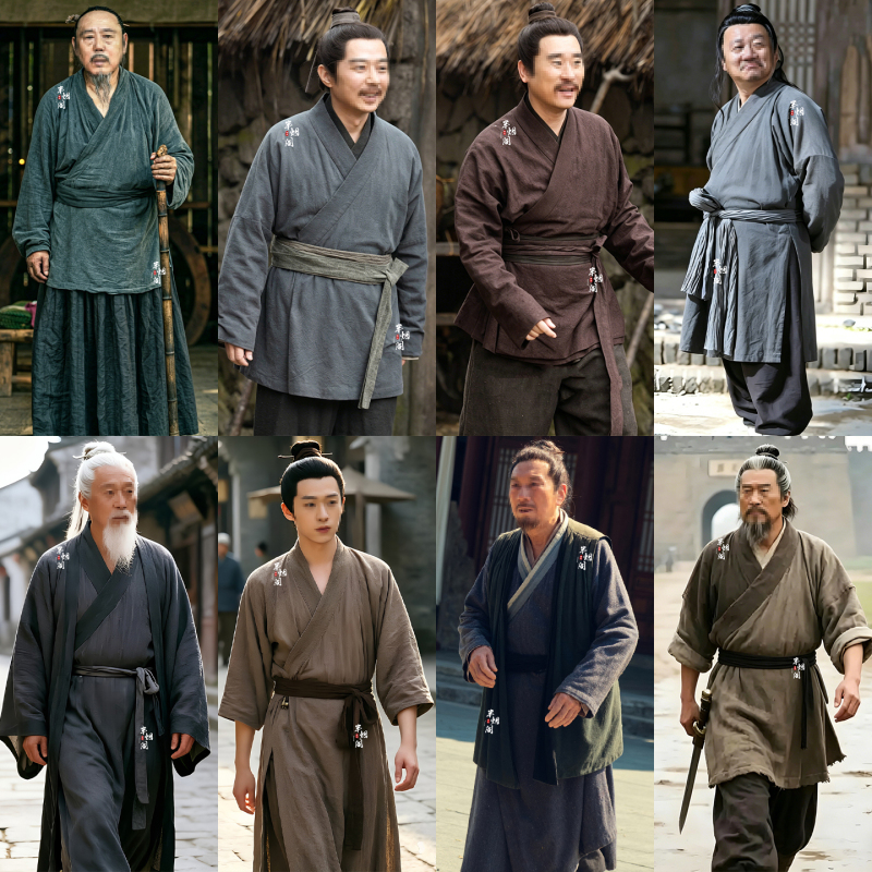 Song Dynasty, Tang Dynasty, Common People, Ancient Costumes, Ensemble Cast, Film and Television, Ancient Costumes, Hanfu, Men's Clothing, Cotton and Linen Texture, Old Man, Elderly Man, Farmer Song Dynasty, Tang Dynasty, Common People, Ancient Costumes, Ensemble Cast, Film and Television, Ancient Costumes, Hanfu, Men's Clothing, Cotton and Linen Texture, Old Man, Elderly Man, Farmer