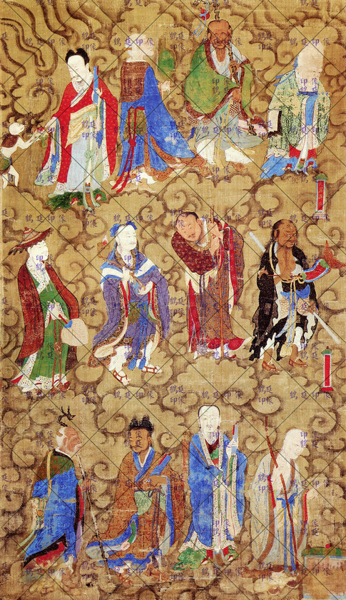 Daluo Qunxian portrait