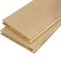 Three-layer solid wood Multi-layer solid wood composite wood floor E0 wear-resistant waterproof household floor heating Nature environmental protection Nordic