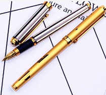 94 Yongsheng 804 special fine blade tip metal pen Iridium pen calligraphy practice pen top with drill
