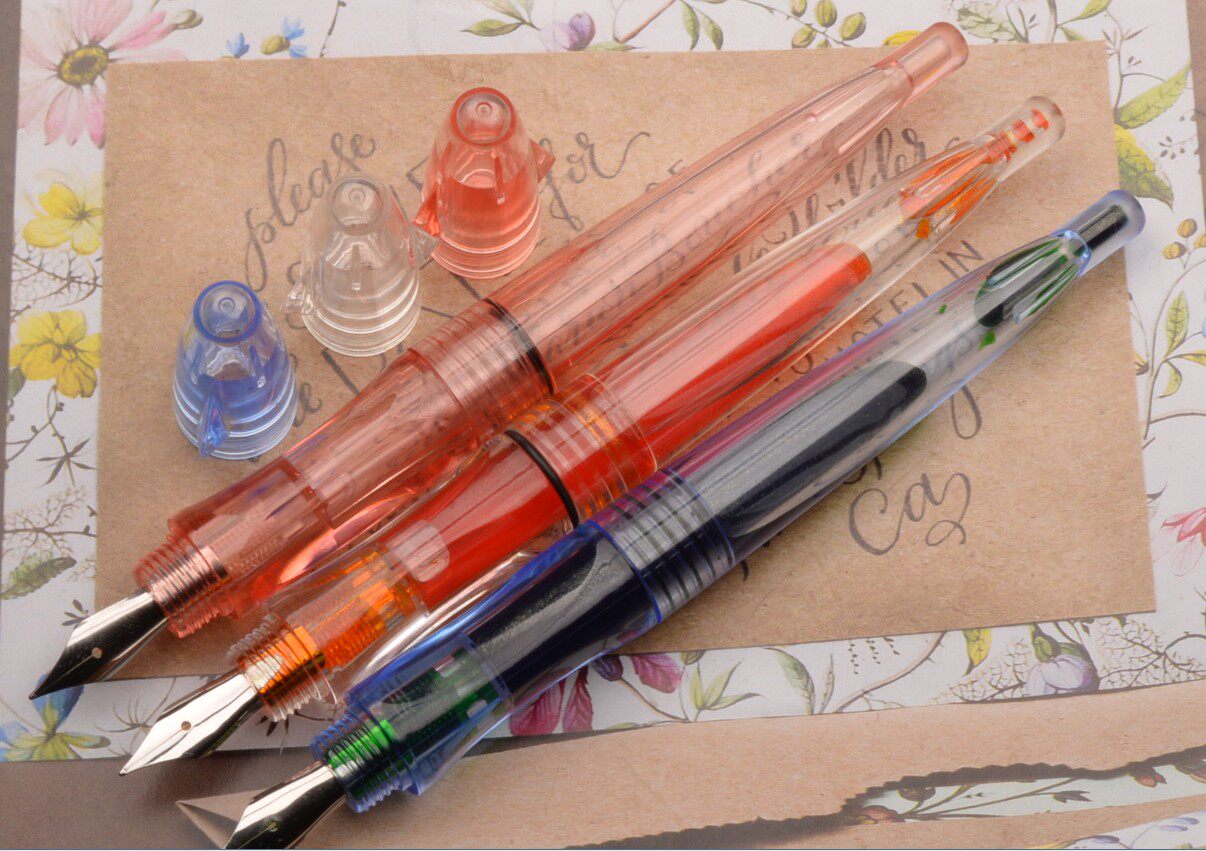 f12 pen fountain pen student pen new transparent pen tongue 