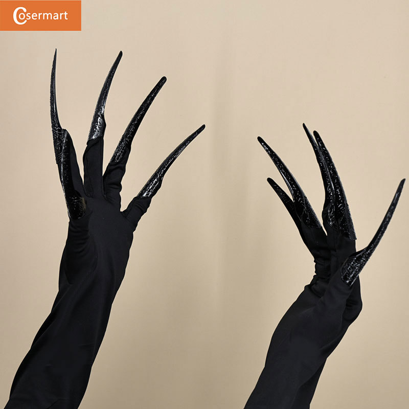 Long Nail Claw Performance Gloves Vampire Witch Demon Halloween Party Cosplay Costume Props