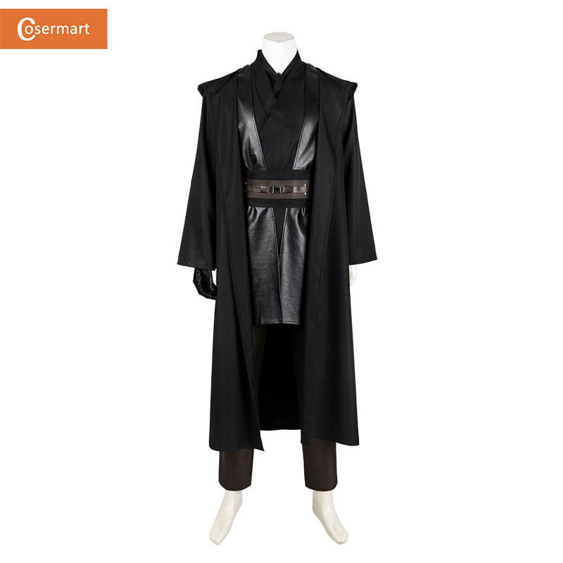 Star Wars Prequel 3 Set Cloak Sith Anakin Skywalker Cosplay Performance Party Costume