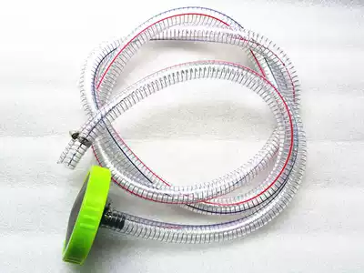 Ultra-high pressure washer car washing machine built-in steel wire inlet pipe transparent stainless steel water suction filter filter filter disc