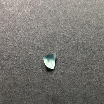 Burmese jade high ice clear water mint green drop ring