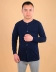 Quần áo trung niên và cổ điển mùa thu nam khóa cotton đơn áo sơ mi nhiệt đồ lót cardigan áo len cotton cũ nam - Áo ấm áo thu đông nam trung nien Áo ấm