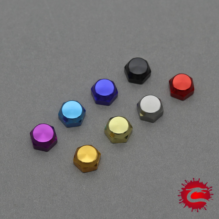 Water drop wheel modified spindle nut color accessories