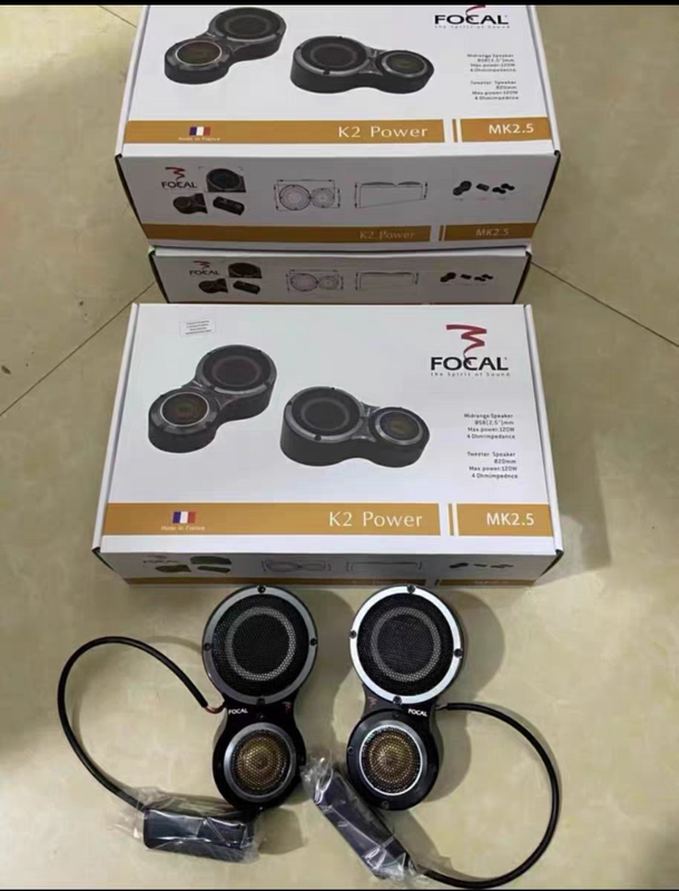Focal Three-Way Midrange Speaker A-Pillar No-Mold Installation 3inch Midrange Tweeter Base Non-Destructive Car Installation