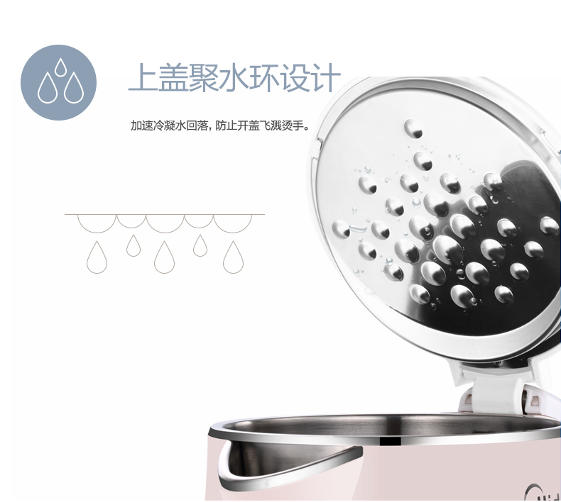 ấm siêu tốc ferroli Bình đun nước nóng Midea / Midea MK-HJ1705 nhà inox 304 tự động tắt nguồn ưu đãi đặc biệt - ấm đun nước điện ấm đun siêu tốc lock&lock