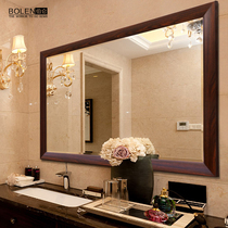 BOLEN Mirror Wall-mounted Bathroom Mirror Chinese Toilet Mirror Bathroom Mirror mirror Cosmetic Mirror Wash Table Mirror